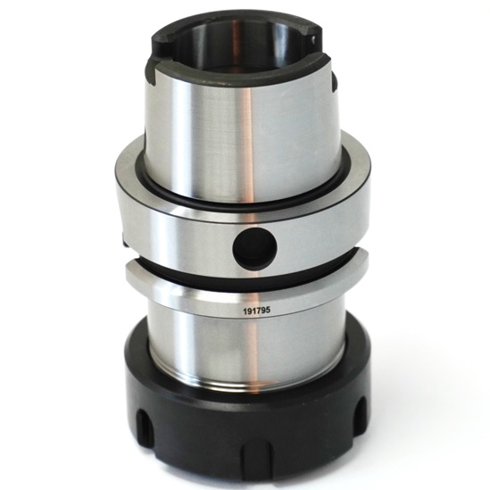 HSK 63A ER40 Short Style Tool Holder P/N H25-G-S 1 HSK 63A ER40 Short Style Tool Holder P/N H25-G-S