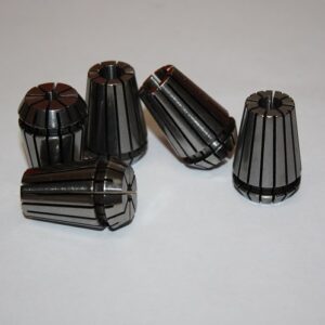 ER32 Collet Set, 5 Pieces, 6 mm, High Precision, P/N C-F-6M-5P