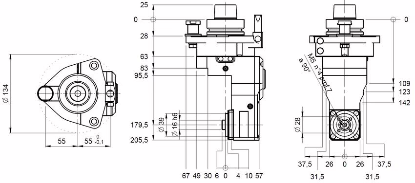 NOTCH FRESA H=180 3 NOTCH FRESA H=180 - Image 3