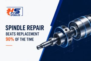 Why Spindle Repair Beats Replacement 90% of the Time? 1 Spindle Repair Services - hs spindles