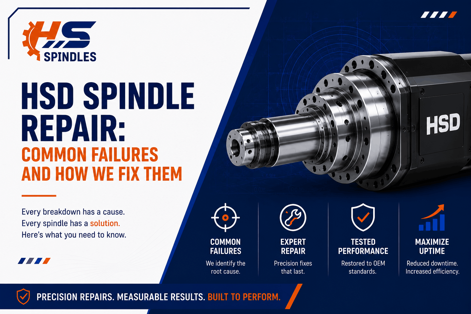 spindle failure fix