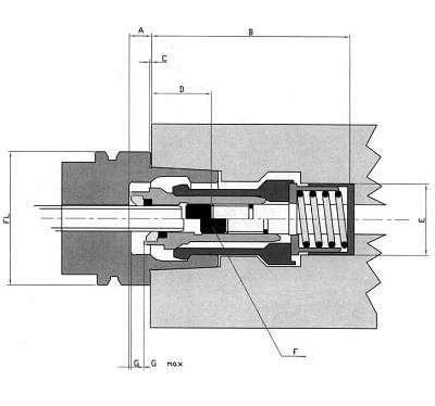 HSK 32E Tool Gripper Forms ACE P/N G01-11 2 HSK 32E Tool Gripper Forms ACE P/N G01-11 - Image 2