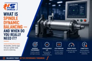 What is spindle dynamic balancing — and when do you really need it? 4 HS Spindles » What is spindle dynamic balancing — and when do you really need it?