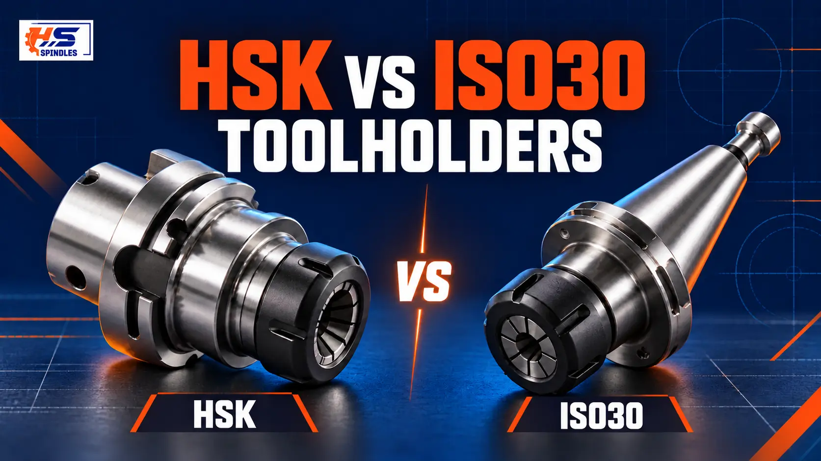 HSK toolholders vs ISO30 toolholders comparison